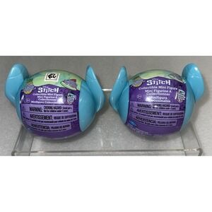 2 - Disney Stitch Series 3 Feed Me Collectible Mini‎ Figures Blind-Bag Capsule